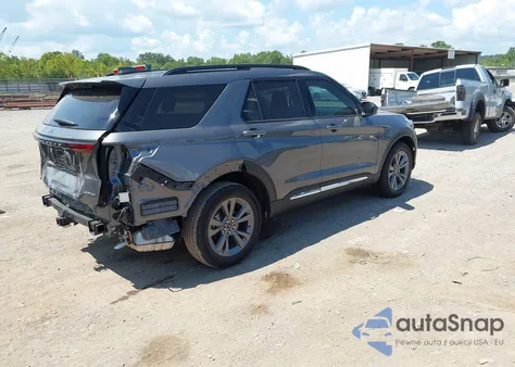 2025 Ford Explorer Active from USA, damaged, VIN 1FMUK8DHXSGC17782